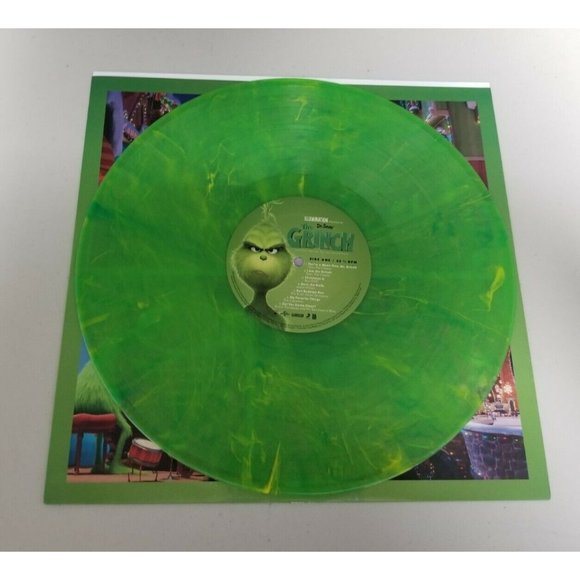 Dr. Seuss The Grinch Soundtrack Limited LP Splatter Vinyl Record Album New - Picture 4 of 4
